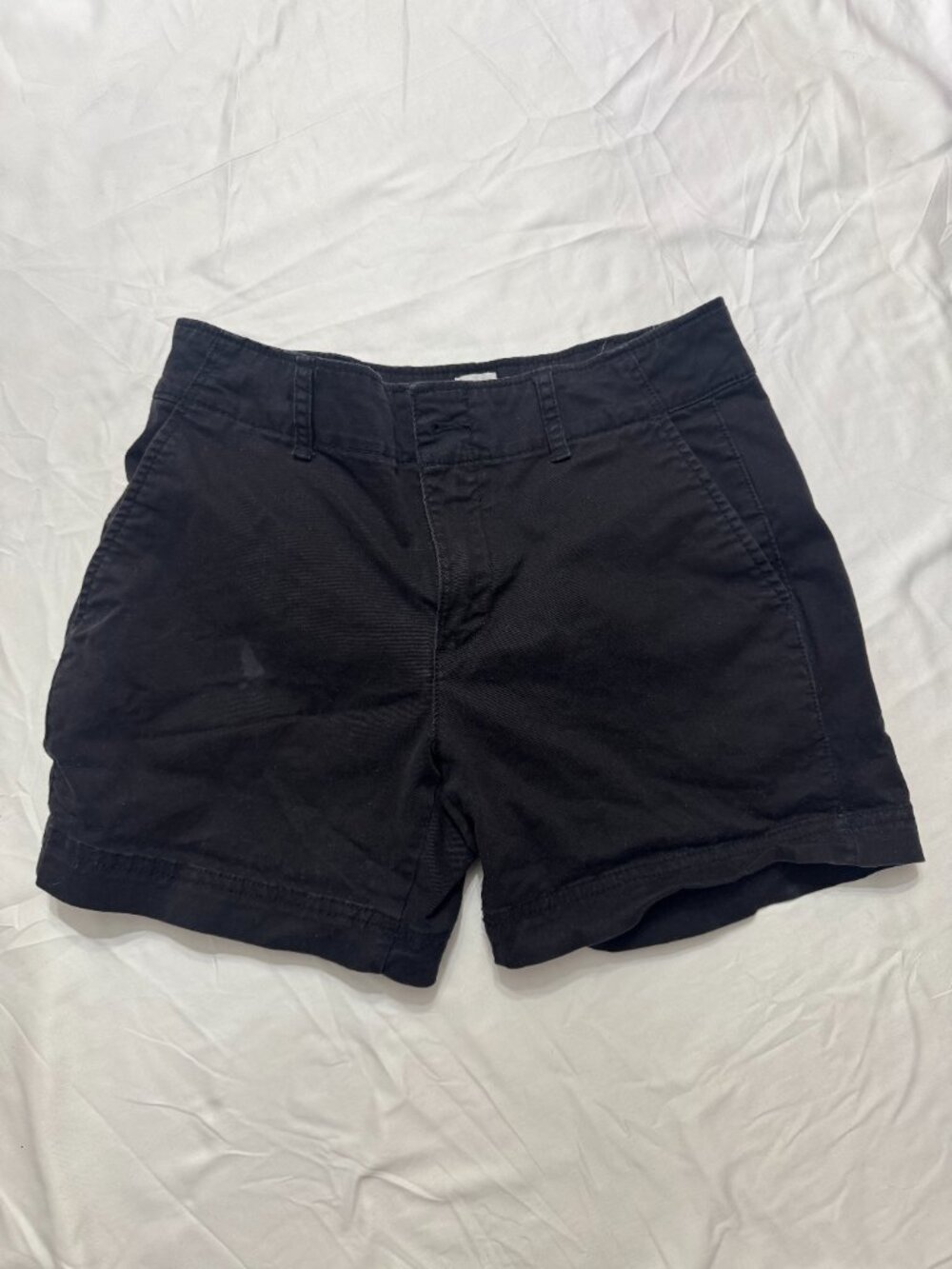 GAP Black Chino Shorts Size 0